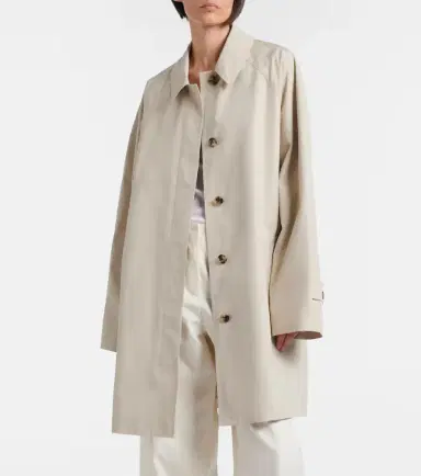 The Row Amaya belted cotton car coat | Thumbnail 3 The Row Amaya belted cotton car coat | Thumbnail 3