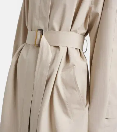 The Row Amaya belted cotton car coat | Thumbnail 5 The Row Amaya belted cotton car coat | Thumbnail 5