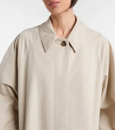 The Row Amaya belted cotton car coat | Thumbnail 8 The Row Amaya belted cotton car coat | Thumbnail 8