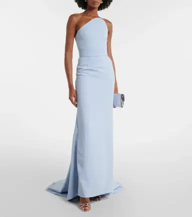 Solace London Seraphina one-shoulder gown | Thumbnail 4 Solace London Seraphina one-shoulder gown | Thumbnail 4