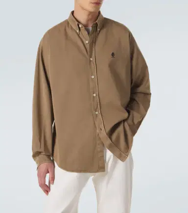 Prada Embroidered cotton shirt | Thumbnail 5 Prada Embroidered cotton shirt | Thumbnail 5