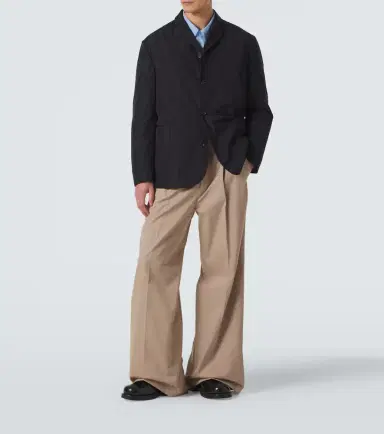 Jil Sander Cotton drill wide-leg pants | Thumbnail 2 Jil Sander Cotton drill wide-leg pants | Thumbnail 2