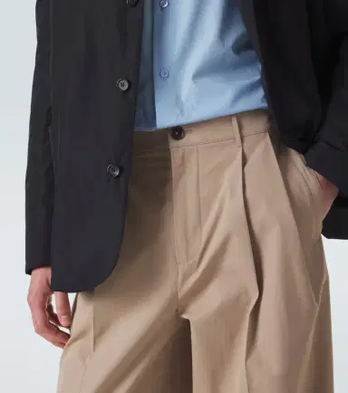 Jil Sander Cotton drill wide-leg pants | Thumbnail 5 Jil Sander Cotton drill wide-leg pants | Thumbnail 5