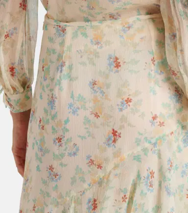 Ulla Johnson Meadow floral silk chiffon midi skirt | Thumbnail 3 Ulla Johnson Meadow floral silk chiffon midi skirt | Thumbnail 3