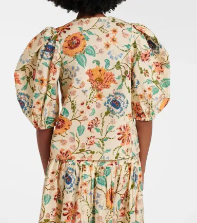 Ulla Johnson Florielle floral cotton top | Thumbnail 5 Ulla Johnson Florielle floral cotton top | Thumbnail 5