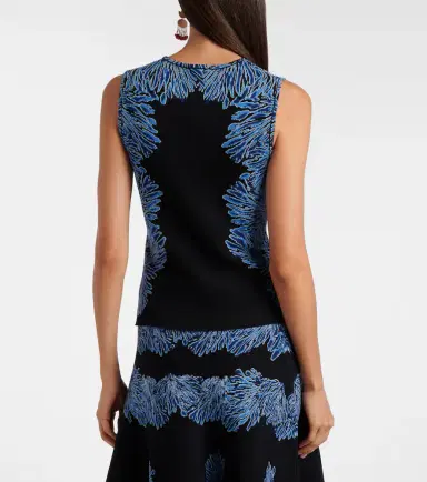 Ulla Johnson Aylin knitted jacquard tank top | Thumbnail 3 Ulla Johnson Aylin knitted jacquard tank top | Thumbnail 3