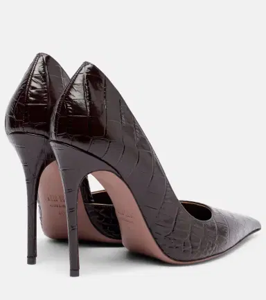 Paris Texas Vera croc-effect leather pumps | Thumbnail 2 Paris Texas Vera croc-effect leather pumps | Thumbnail 2