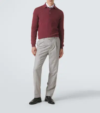 Brunello Cucinelli Cashmere polo sweater | Thumbnail 2 Brunello Cucinelli Cashmere polo sweater | Thumbnail 2