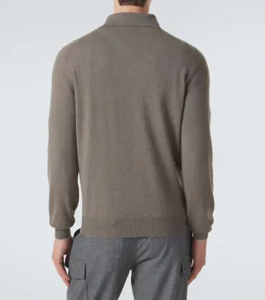 Brunello Cucinelli Cashmere polo sweater | Thumbnail 4 Brunello Cucinelli Cashmere polo sweater | Thumbnail 4