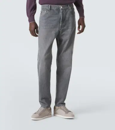 Brunello Cucinelli Mid-rise straight jeans | Thumbnail 5 Brunello Cucinelli Mid-rise straight jeans | Thumbnail 5