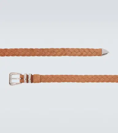 Brunello Cucinelli Braided suede belt | Thumbnail 3 Brunello Cucinelli Braided suede belt | Thumbnail 3