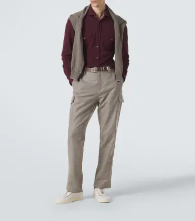 Brunello Cucinelli Cotton piqué shirt | Thumbnail 4 Brunello Cucinelli Cotton piqué shirt | Thumbnail 4