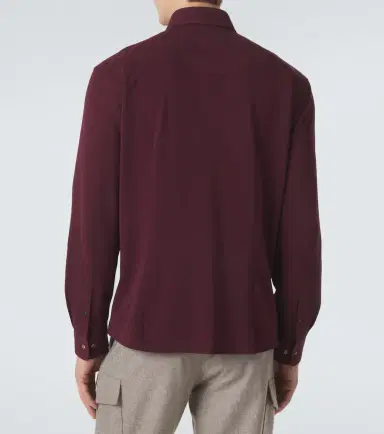 Brunello Cucinelli Cotton piqué shirt | Thumbnail 6 Brunello Cucinelli Cotton piqué shirt | Thumbnail 6