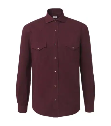 Brunello Cucinelli Cotton piqué shirt | Thumbnail 1 Brunello Cucinelli Cotton piqué shirt | Thumbnail 1