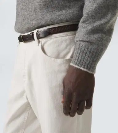 Brunello Cucinelli Alpaca, cashmere, and wool-blend sweater | Thumbnail 3 Brunello Cucinelli Alpaca, cashmere, and wool-blend sweater | Thumbnail 3