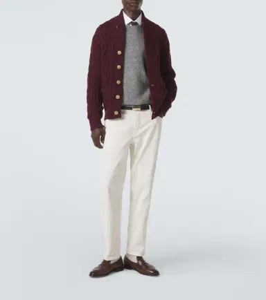 Brunello Cucinelli Alpaca, cashmere, and wool-blend sweater | Thumbnail 4 Brunello Cucinelli Alpaca, cashmere, and wool-blend sweater | Thumbnail 4
