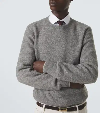 Brunello Cucinelli Alpaca, cashmere, and wool-blend sweater | Thumbnail 6 Brunello Cucinelli Alpaca, cashmere, and wool-blend sweater | Thumbnail 6