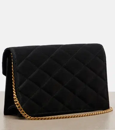 Saint Laurent Paris Mini quilted satin shoulder bag | Thumbnail 3 Saint Laurent Paris Mini quilted satin shoulder bag | Thumbnail 3