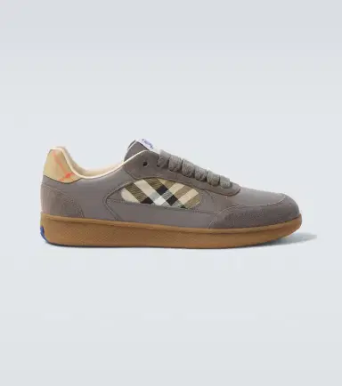 Burberry Terrace leather and suede sneakers | Thumbnail 2 Burberry Terrace leather and suede sneakers | Thumbnail 2