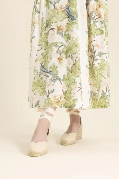 Castañer Chiara Wedge Sandal 60 - Ivory | Thumbnail 5 Castañer Chiara Wedge Sandal 60 - Ivory | Thumbnail 5
