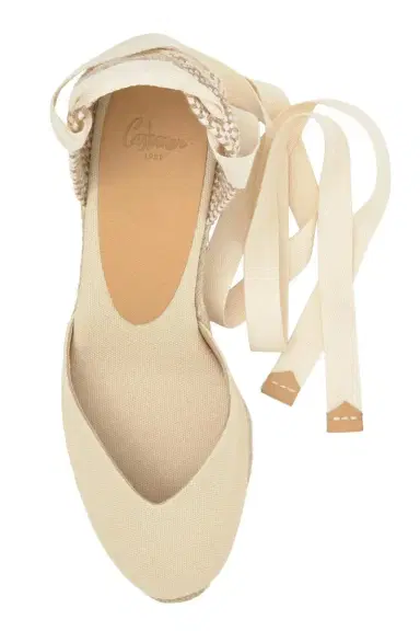 Castañer Chiara Wedge Sandal 60 - Ivory | Thumbnail 7 Castañer Chiara Wedge Sandal 60 - Ivory | Thumbnail 7