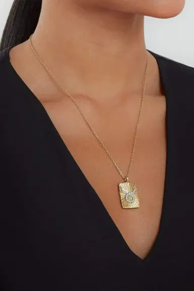 DAVID WEBB Taurus Zodiac Pendant Necklace | Thumbnail 2 DAVID WEBB Taurus Zodiac Pendant Necklace | Thumbnail 2
