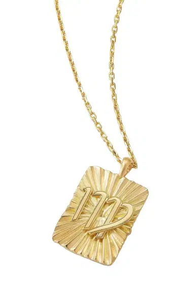 DAVID WEBB Virgo Zodiac Pendant Necklace | Thumbnail 3 DAVID WEBB Virgo Zodiac Pendant Necklace | Thumbnail 3