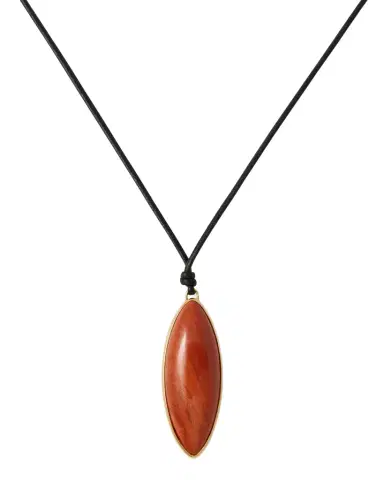 Jennifer Fisher Semi-Precious Dagger Leather Cord Necklace | Thumbnail 1 Jennifer Fisher Semi-Precious Dagger Leather Cord Necklace | Thumbnail 1