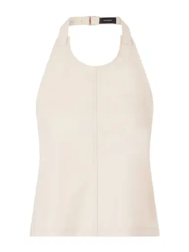 Wardrobe.NYC Cotton-blend Halterneck Top | Thumbnail 1 Wardrobe.NYC Cotton-blend Halterneck Top | Thumbnail 1