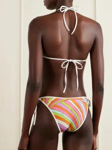 PUCCI Printed Triangle Bikini Top | Thumbnail 3 PUCCI Printed Triangle Bikini Top | Thumbnail 3