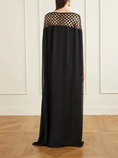 Dima Ayad Sequin-embellished Crepe Gown | Thumbnail 3 Dima Ayad Sequin-embellished Crepe Gown | Thumbnail 3