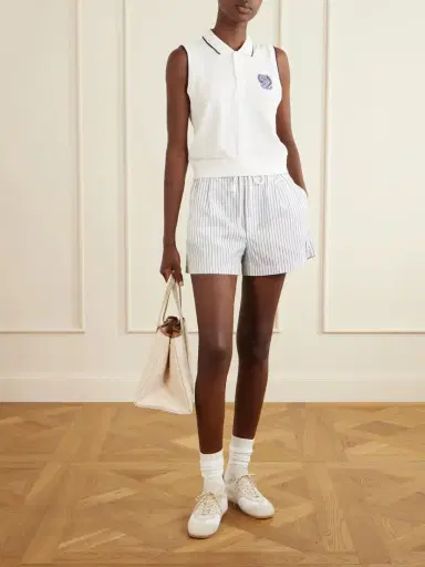 Polo Ralph Lauren + Wimbledon Logo-embroidered Cotton-blend Jersey Polo Vest | Thumbnail 2 Polo Ralph Lauren + Wimbledon Logo-embroidered Cotton-blend Jersey Polo Vest | Thumbnail 2