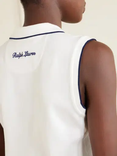 Polo Ralph Lauren + Wimbledon Logo-embroidered Cotton-blend Jersey Polo Vest | Thumbnail 6 Polo Ralph Lauren + Wimbledon Logo-embroidered Cotton-blend Jersey Polo Vest | Thumbnail 6