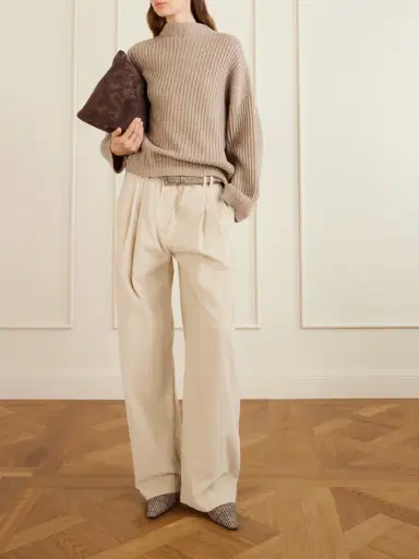 Brunello Cucinelli Sequined Ribbed-knit Sweater | Thumbnail 2 Brunello Cucinelli Sequined Ribbed-knit Sweater | Thumbnail 2