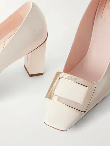 Roger Vivier Belle Vivier 75 Buckled Patent-leather Pumps | Thumbnail 5 Roger Vivier Belle Vivier 75 Buckled Patent-leather Pumps | Thumbnail 5