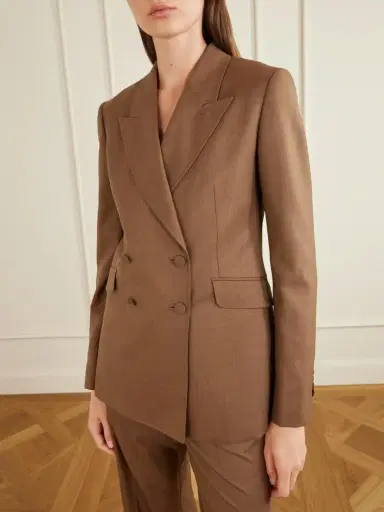 Gabriela Hearst Angela Wool Double-breasted Blazer | Thumbnail 5 Gabriela Hearst Angela Wool Double-breasted Blazer | Thumbnail 5