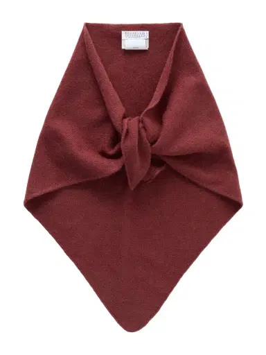 Brunello Cucinelli Bead-embellished Cashmere Scarf | Thumbnail 1 Brunello Cucinelli Bead-embellished Cashmere Scarf | Thumbnail 1