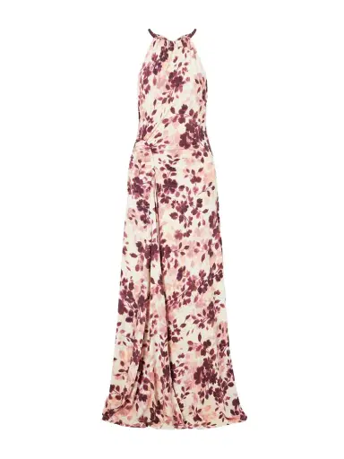 Simkhai Cerin Printed Jersey Halterneck Gown | Thumbnail 1 Simkhai Cerin Printed Jersey Halterneck Gown | Thumbnail 1