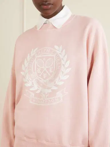 Polo Ralph Lauren + Wimbledon Logo-printed Cotton-blend Jersey Sweatshirt | Thumbnail 5 Polo Ralph Lauren + Wimbledon Logo-printed Cotton-blend Jersey Sweatshirt | Thumbnail 5