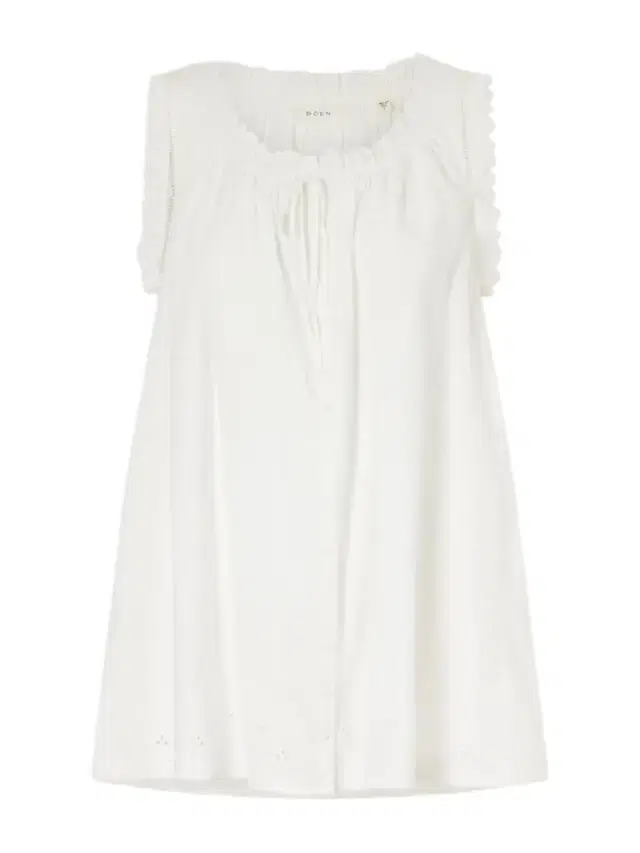 Nessie Broderie Anglaise Organic Cotton Mini Dress Nessie Broderie Anglaise Organic Cotton Mini Dress