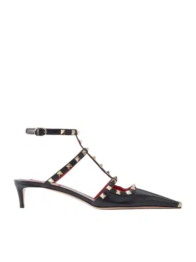 Valentino Garavani Rockstud 40 Leather Sandals | Thumbnail 1 Valentino Garavani Rockstud 40 Leather Sandals | Thumbnail 1