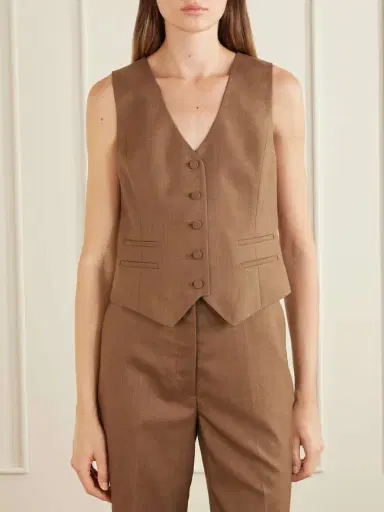 Gabriela Hearst Coleridge Wool Vest | Thumbnail 3 Gabriela Hearst Coleridge Wool Vest | Thumbnail 3