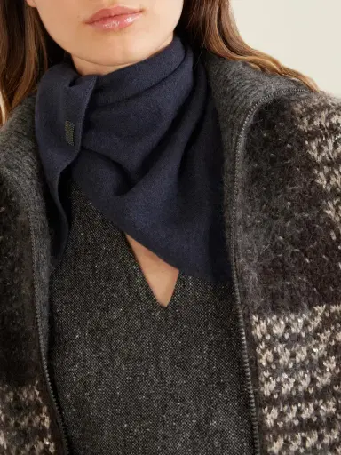 Brunello Cucinelli Bead-embellished Cashmere Scarf | Thumbnail 2 Brunello Cucinelli Bead-embellished Cashmere Scarf | Thumbnail 2