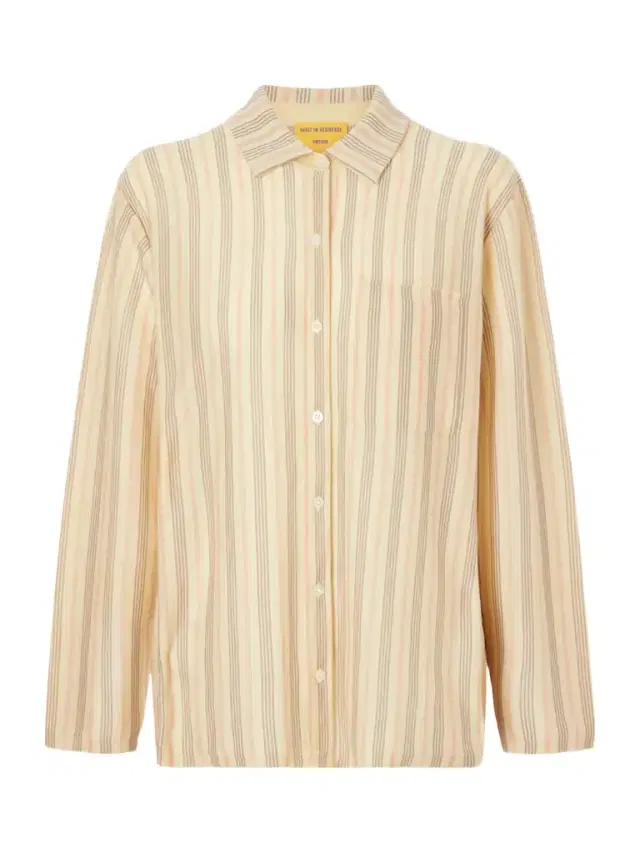 Showtime Striped Cashmere Shirt Showtime Striped Cashmere Shirt