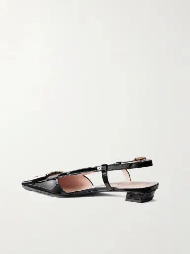 Roger Vivier Belle Vivier 45 Patent Leather Slingback Pumps | Thumbnail 3 Roger Vivier Belle Vivier 45 Patent Leather Slingback Pumps | Thumbnail 3