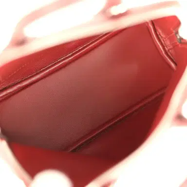 HERMÈS Hermes 1923 Bolide Mini Rouge H Chevre Palladium Hardware | Thumbnail 7 HERMÈS Hermes 1923 Bolide Mini Rouge H Chevre Palladium Hardware | Thumbnail 7