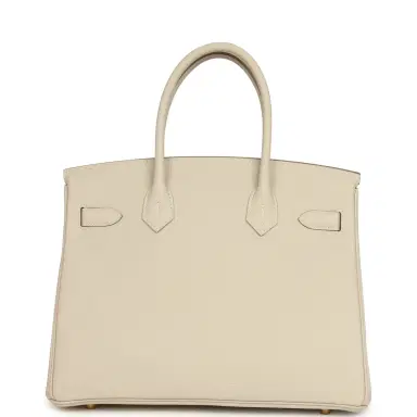 HERMÈS Hermes Birkin 30 Craie Togo Gold Hardware | Thumbnail 4 HERMÈS Hermes Birkin 30 Craie Togo Gold Hardware | Thumbnail 4