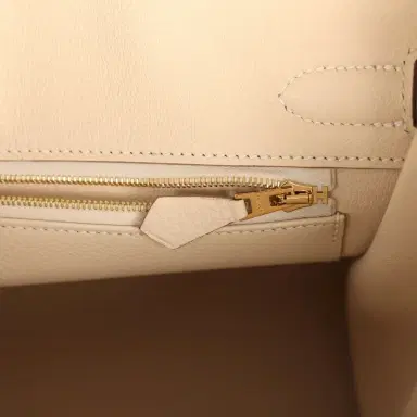 HERMÈS Hermes Birkin 30 Craie Togo Gold Hardware | Thumbnail 9 HERMÈS Hermes Birkin 30 Craie Togo Gold Hardware | Thumbnail 9