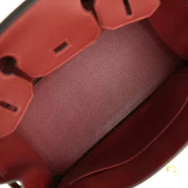 HERMÈS Hermes Birkin 30 Rouge H Togo Gold Hardware | Thumbnail 8 HERMÈS Hermes Birkin 30 Rouge H Togo Gold Hardware | Thumbnail 8