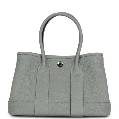 HERMÈS Hermes Garden Party Neo 23 Gris Pantin Negonda Palladium Hardware | Thumbnail 3 HERMÈS Hermes Garden Party Neo 23 Gris Pantin Negonda Palladium Hardware | Thumbnail 3